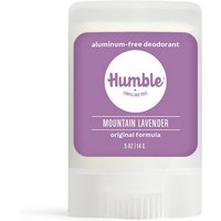 Aluminum-Free Original Formula Deodorant Travel Size, Mountain Lavender, 0.5 oz, Humble Brands