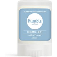 Aluminum-Free Original Formula Deodorant Travel Size, Rosemary & Mint, 0.5 oz, Humble Brands