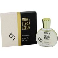 Alyssa Ashley Musk Perfume for Women, Perfumed Oil, 0.5 oz, Houbigant