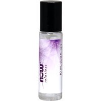 Amber Glass Bottle Roll-On Applicator, 10 ml Empty, 6 Bottles, NOW Foods