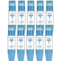 AminoGenesis Personal Size Take Anywhere 80% Alcohol Hand Sanitizer Fun Pack, 15 ml x 10 Pack