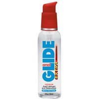 Anal Glide Extra, Premium Lubricant & Desensitizer, 2 oz, Body Action