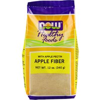 Apple Fiber Powder, With Apple Pectin, 12 oz, NOW Foods
