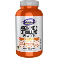 Arginine & Citrulline Powder, 12 oz, NOW Foods