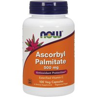 Ascorbyl Palmitate 500mg, Vitamin C 100 Vcaps, NOW Foods