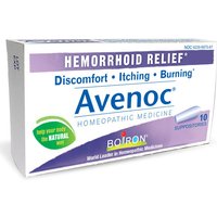 Avenoc Suppositories, Hemorrhoid Relief, 10 Suppositories, Boiron