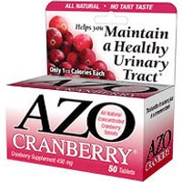 AZO Cranberry, Urinary Tract Health, 50 Tablets, Amerifit