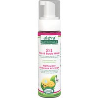Baby 2 in 1 Hair & Body Wash, 6.75 oz, Aleva Naturals