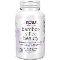 Bamboo Silica Beauty, 90 Veg Capsules, NOW Foods
