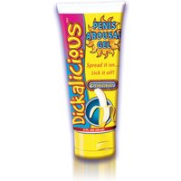 Dickalicious Penis Arousal Gel - Banana, 2 oz, Hott Products