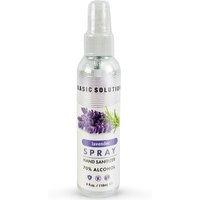 Basic Solutions Hand Sanitizer Spray, Lavender, 4 oz, Topco