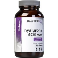 Beautiful Ally Hyaluronic Acid 100 mg, 90 Softgels, Bluebonnet Nutrition