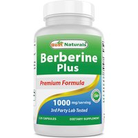 Berberine Plus 1000 mg, 120 Capsules, Best Naturals