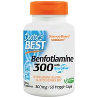 Benfotiamine 300 mg, 60 Veggie Capsules, Doctors Best