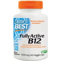 Fully Active B12 1500 mcg, 60 Vegetarian Capsules, Doctors Best