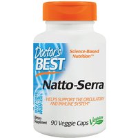 Natto-Serra, Nattokinase + Serrapeptase, 90 Vegetarian Capsules, Doctors Best