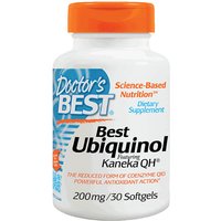 Ubiquinol 200 mg with CoQ10 Kaneka QH, 30 Softgels, Doctors Best