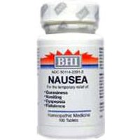 BHI Nausea Formula, 100 Tablets, MediNatura