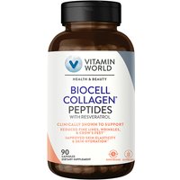 BioCell Collagen Peptides with Resveratrol, 90 Capsules, Vitamin World