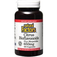 Bioflavonoids 650mg 90 Capsules, Natural Factors
