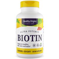 Biotin 10,000 mcg, 150 Vegetarian Capsules, Healthy Origins