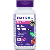 Biotin 10,000 mcg Fast Dissolve, 250 Tablets, Natrol