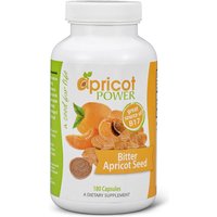 Bitter Apricot Seed, 180 Capsules, Apricot Power