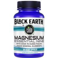 Black Earth Magnesium Essential Nine, 30 Vegan Capsules, The Food Movement