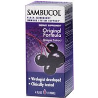 Black Elderberry Syrup Original, 4 oz, Sambucol