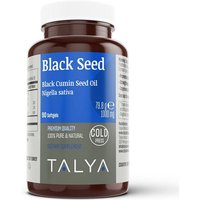 Black Seed Oil 1000 mg, 60 Softgels, Talya Herbal