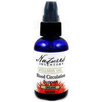 Blood Circulation Support Wellness Oil, 2 oz, Natures Inventory