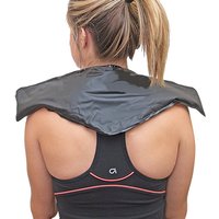 BodyMed Black Urethane Cold Pack Neck Contour, 23" Long