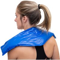 BodyMed Blue Vinyl Cold Pack Neck Contour, 23" Long