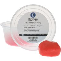 BodyMed Hand Therapy Putty, Red, Medium-Soft, 3 oz