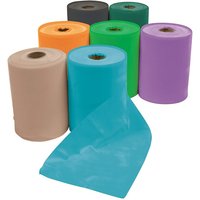 BodySport Exercise Band Roll, 5 in x 50 yds, Extra Light Resistance, Beige