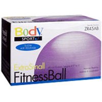 BodySport Fitness Ball 45cm, Anti-Burst, Purple, ZR45AB