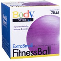 BodySport Fitness Ball 45cm, Purple, ZR45