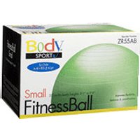BodySport Fitness Ball 55cm, Anti-Burst, Green, ZR55AB