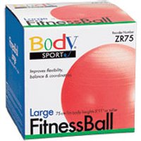 BodySport Fitness Ball 75cm, Red, ZR75