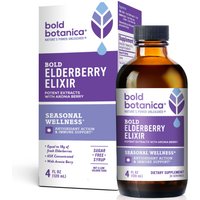 Bold Elderberry Elixir Syrup, 4 oz, Bold Botanica