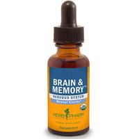 Brain & Memory Tonic Liquid, 4 oz, Herb Pharm