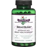 BreastBlend, Breast Care Support, 90 Vegetarian Capsules, Vitanica