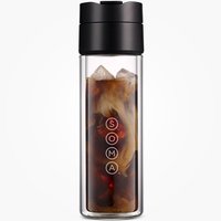 Brew Bottle, Black, 12 oz, Soma