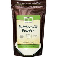 Buttermilk Powder, Low in Fat, 14 oz, NOW Foods