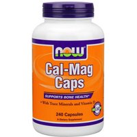 Cal-Mag with Vitamin D, Zinc, 240 Caps, NOW Foods