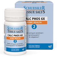 Calc Phos 6X Bone Health, 125 Tablets, Schuessler Tissue Salts
