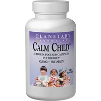 Calm Child, Supports Focused Calmness in Children, 72 tabs, Planetary Herbals
