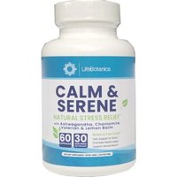 Calm & Serene, Natural Stress Relief, 60 Veggie Capsules, LifeBotanica