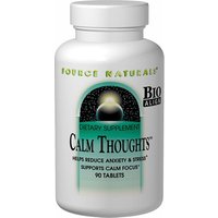 Calm Thoughts Bio-Aligned Reduce Anxiety 90 tabs from Source Naturals