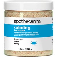 Calming Bath Soak (200 mg CBD), 8 oz, Apothecanna
